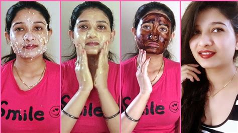 milk facial for glowing skin in hindi milk facial pack step by step