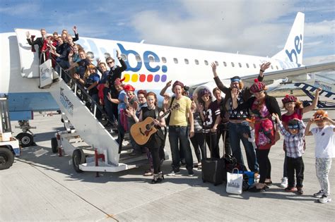 flybe s redheads only flight to amsterdam s redhead days festival