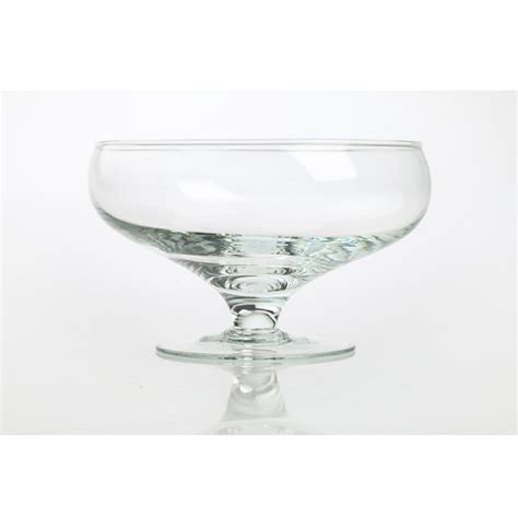Clear Glass Footed Fruits Bowl Dish Trifle Centerpiece 5908214600793 Ebay