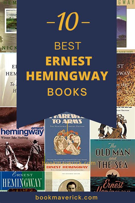 hemingway books  books  men  books  read reading lists book lists book