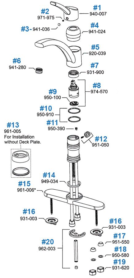 pfister kitchen faucet repair parts tutorial pics