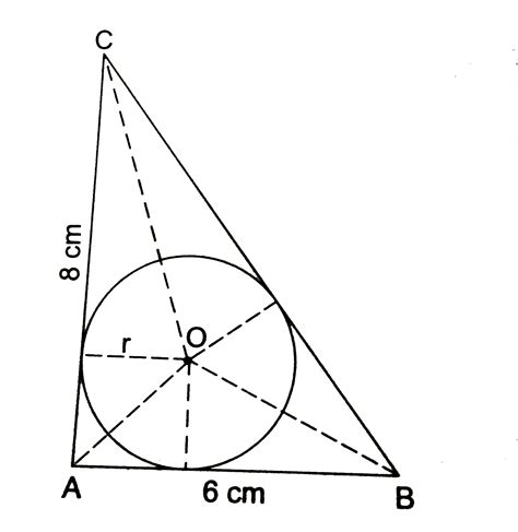 in the given figure abc is a right angled triangle with ab 6 cm and b