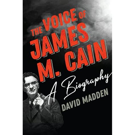 the voice of james m cain hardcover