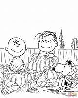 Charlie Brown Pumpkin Great Coloring Pages Printable Peanuts Color sketch template
