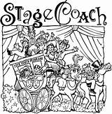Stagecoach Drawing Getdrawings sketch template