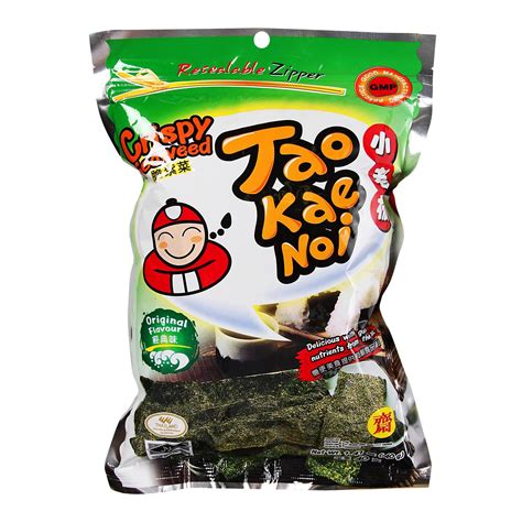 tao kae noi crispy seaweed original flavour   buy asian food