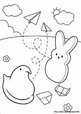 Peeps Coloring Pages Marshmallow Printable Bunny Book Chick Color Sheets Apron Easter Kids Print Getdrawings Line Board Getcolorings Perishable Everything sketch template