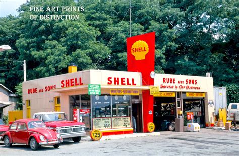 shell  era ny gas station premium print brandywine general store