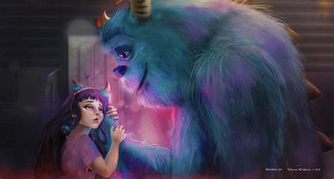 Boo And Sully Monsters Inc 2018 By Itzel Nahomy On