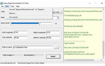 Easy Yahoo Maps Downloader screenshot #1