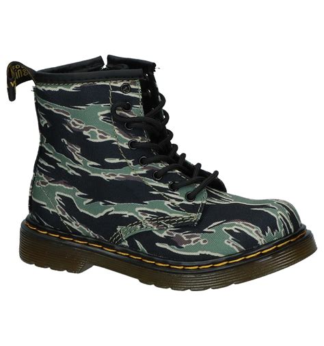 camouflage boots met ritsveter dr martens schoenentorfsnl gratis verzend en retour