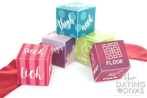 Diy Sexy Dice Game For Adults From The Dating Divas