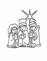 Magos Reyes Kings Pintar Reis Sternsinger Magi Estrella Pastor Niño Colorare Befana Hellokids Pequeocio Ninos Mages Rois Bible Sabios Hamster sketch template