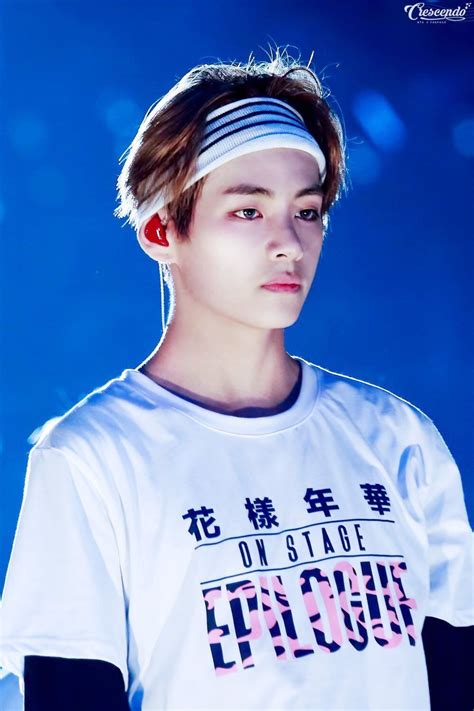 Kim Taehyung Wearing Headband Bandana Is Such A Beautiful