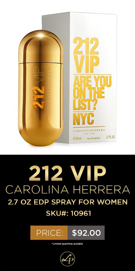 212 Vip By Carolina Herrera 212 Vip Carolina Herrera Luxury Perfume