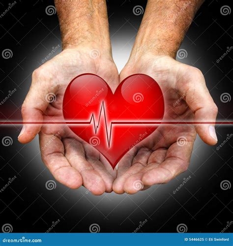 healing hands stock image image  pump cupped heart