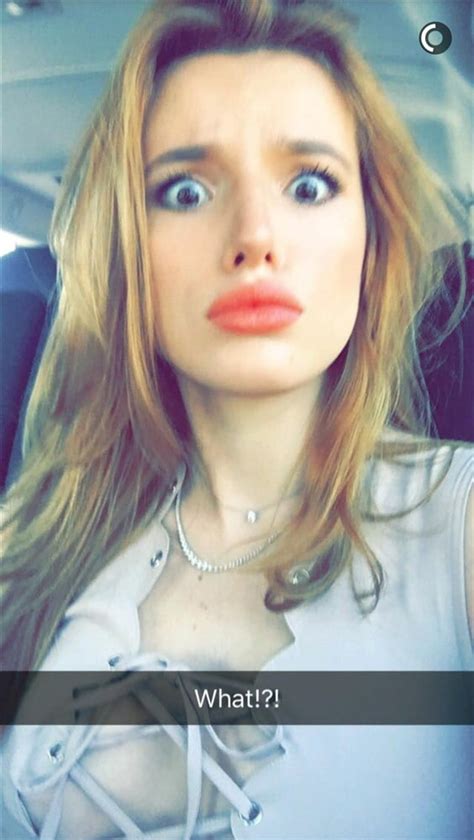 🔥 ️‍🔥 Bella Thorne Once Again Flaunts Her Teen Tits And Ass On Snapchat