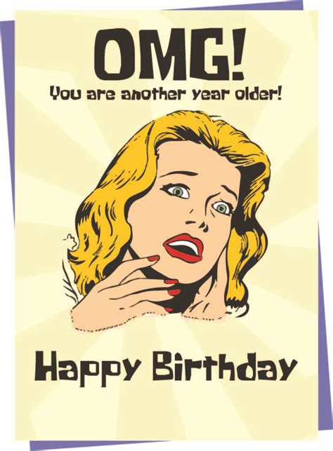 Printable Funny Birthday Card