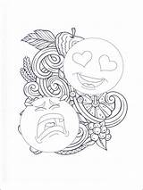 Emoticons Kleurplaten Emoties Emojis Pintar Fargelegging Tegninger Emoticonos Til Tekeningen Tegning Websincloud Skrive Fargeleggingsark Printen Afdrukken Tekening sketch template