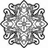 Celtic Coloring Pages Adult Designs Abstract sketch template