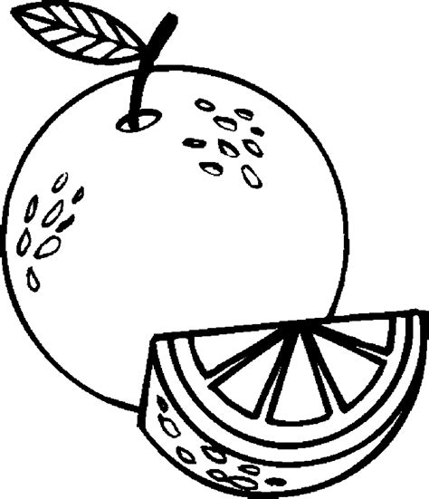 oranges coloring pages  coloring pages  kids