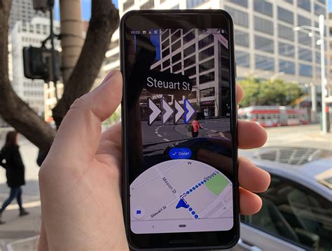 google maps  improved  view ar directions techcrunch