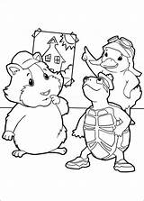 Coloring Wonder Pets Pages Printable Book Kids Animal Coloriage Print Puppy Online sketch template