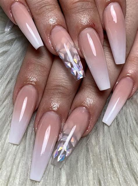 These Amazing Ombre Coffin Nails Design For Summer Nails You Can T Miss