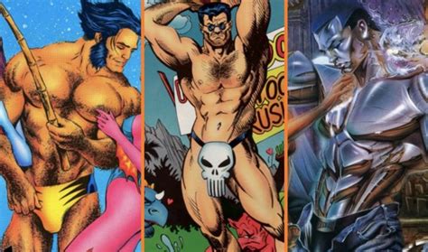 equal opportunity objectification means super sexy male superhero covers queerty