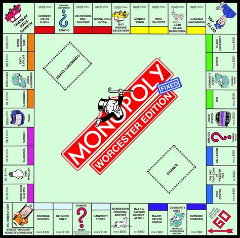 regular monopoly board