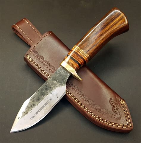 hand forged hunting knife  usa knife supplies