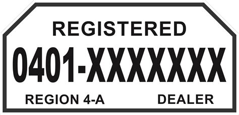printable  registration plate motorcycle template printable templates