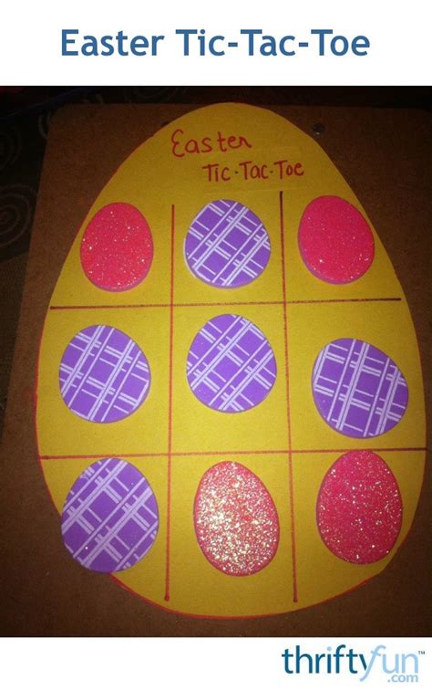 Easter Tic Tac Toe Thriftyfun