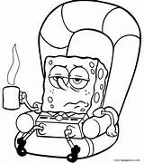 Spongebob Esponja Mewarnai Gambar Sponge Weed Characters Gary Squarepants Coloringhome Dibujos Bonikids Dan Azcoloring sketch template