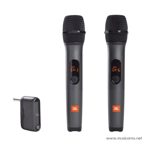 jbl wireless microphone set  arms