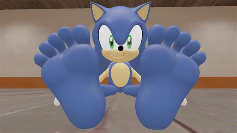 Sonic S Hedgehog Feet Tease Sfm Version By Johnhall Fur Affinity