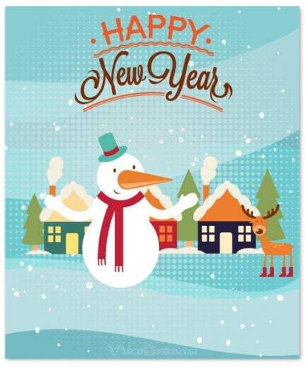 cute happy  year greeting cards  wishesquotes