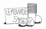 Limonada Lemoniada Kolorowanka Lemonade Cytryna Tudodesenhos Mamydzieci Juice Lemons Cytrynowa Desenho sketch template