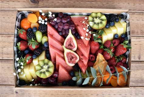 seasonal fruit platter cheer box
