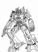 Transformers Coloring Pages Printable Kids Source sketch template