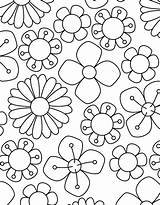 Kleurplaten Bloemen Lente Bos Bloem Tekenen Afbeeldingen Moeilijk Uitprinten Bord Downloaden sketch template