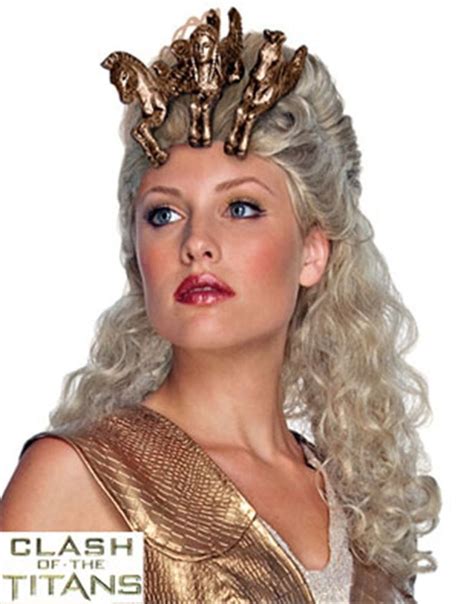 Clash Of The Titans Athena Costume Headpiece And Wig Athena Costume