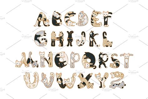 dogs alphabet vector custom designed graphic objects creative market