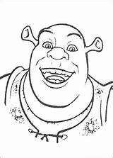 Coloring Shrek Ogre Supercoloring Pages sketch template
