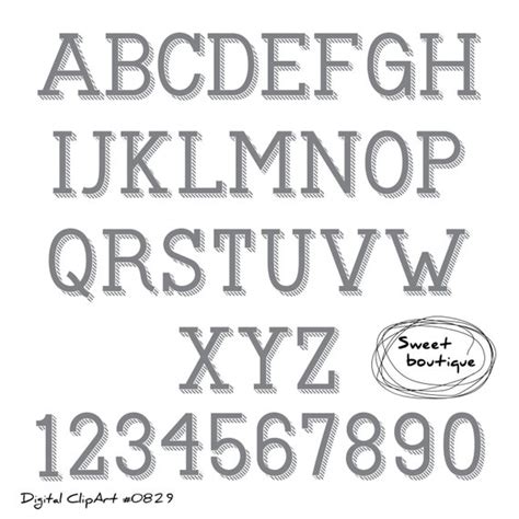 gray alphabet clip art digital alphabet digital alphabets