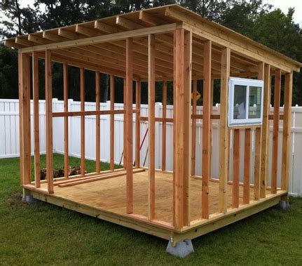 timber frame shed woodworking plans building  storage