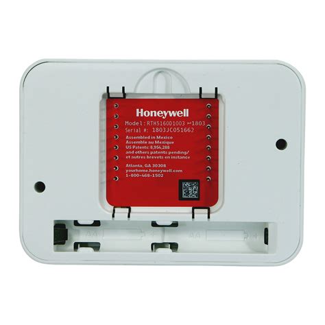 honeywell rthd simple display  programmable thermostat
