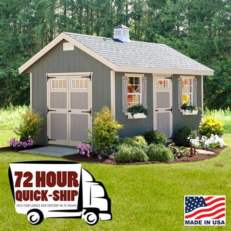 10x12 Riverside Shed Kit Amish Country Ohio Ez Fit Sheds