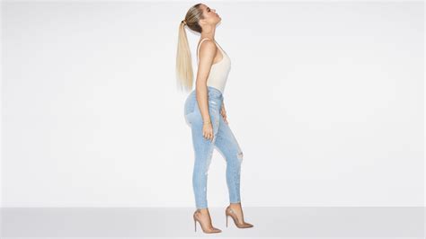 good american khloe kardashian s new denim line the jeans blog