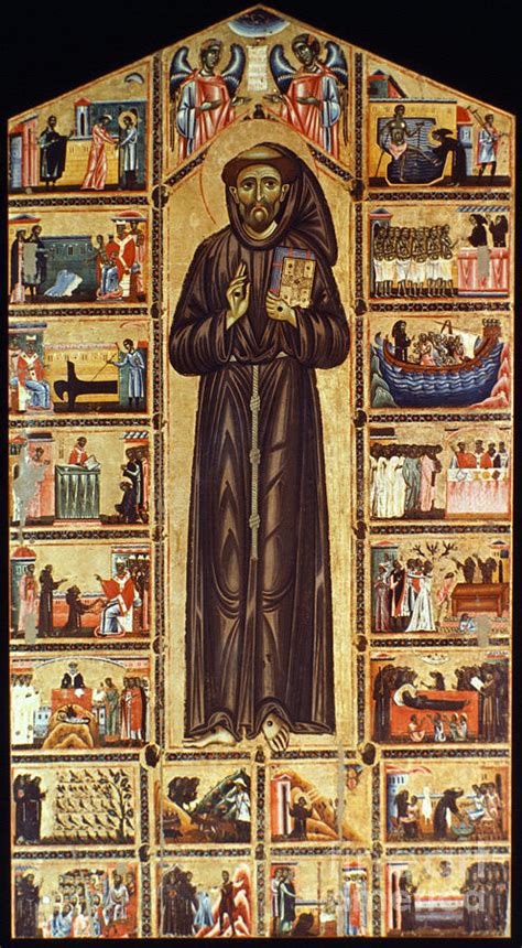 St Francis Of Assisi Painting By Granger